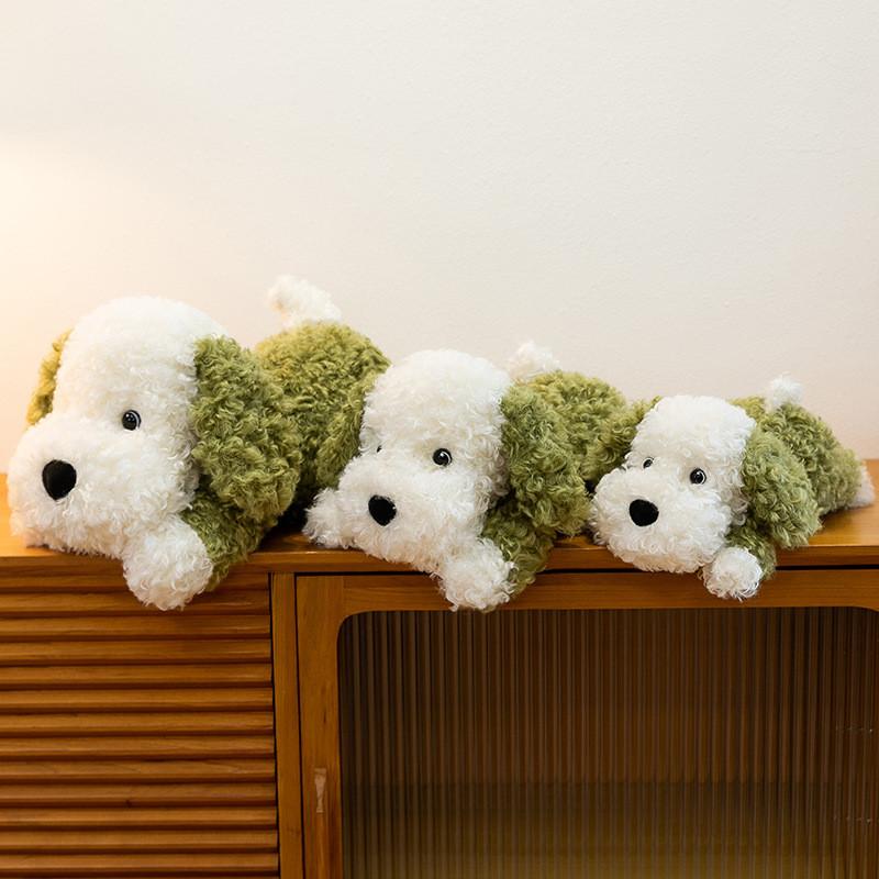 Cute Dog Plush Toy Pillow For Kids Gift Soft Short Plush For Home Decor