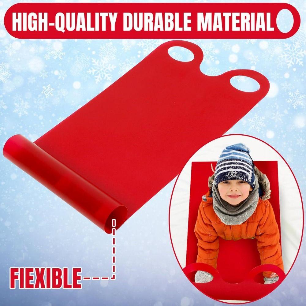 Flexible Snow Slider Mat Plastic Sand Sledding Carpet Kids Skiing Carpet  Snow Sledding Equipment