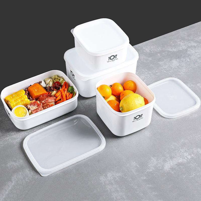 T Sealed Plastic Fresh-Keeping Box: Refrigerator and Microwave Safe Food Storage Container