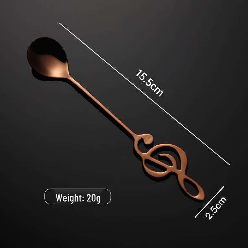 

Musical Note Stainless Steel Coffee Spoons