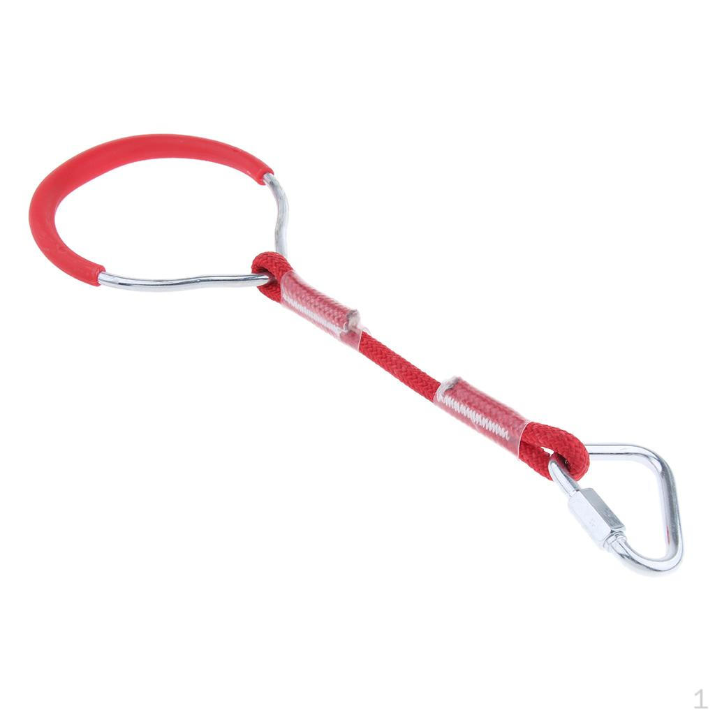 

Гимнастические кольца диаметром 12 см, полоса препятствий для качания красный