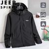 JEEP SPIRIT Men's 3-in-1 Waterproof Windproof Outdoor Jacket