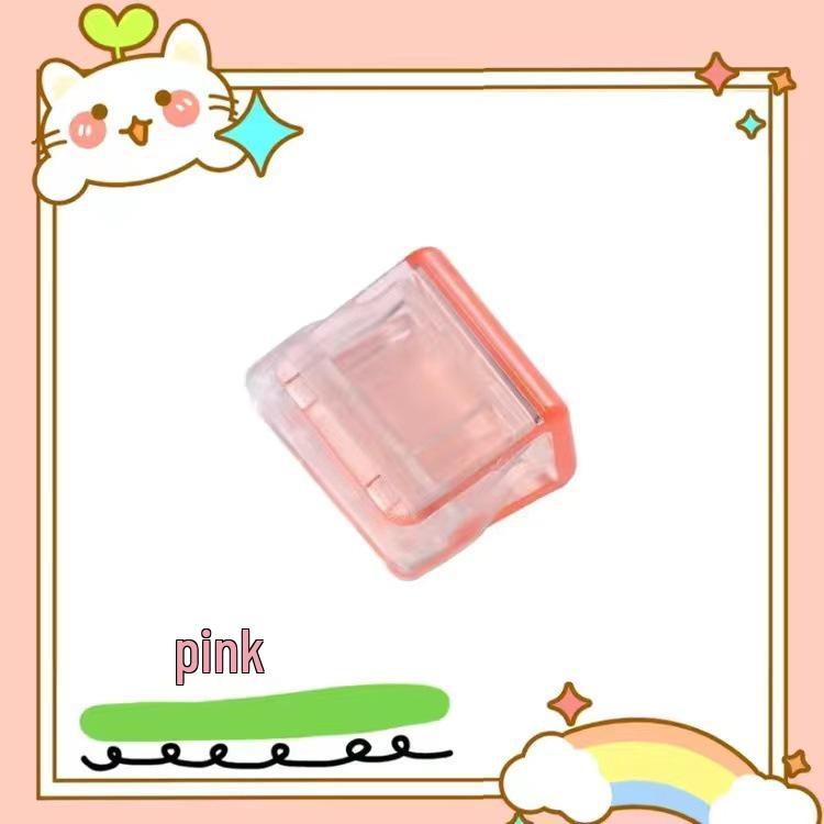 Transparent Small Push Clips for Office Documents and Student Papers
