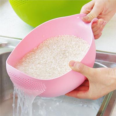Reiswaschfilter, Siebkorb, Sieb, Obst- und Gemüseschale, Abtropffläche, Reinigungswerkzeuge, Küchenset für Zuhause, Küchenutensilien