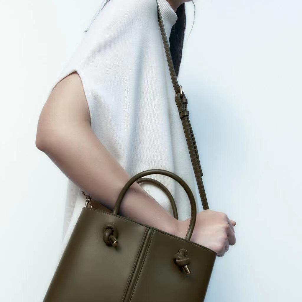 Bag Handbag Large Capacity 2025 New Crossbody Bag One Shoulder High-fashion Versatile Bucket