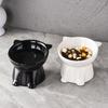 1PCS-Tall Cat and Dog Bowl To Prevent Vomiting, Elevated Pet Feeding Bowl To Protect Cervical Vertebra and Spine Design