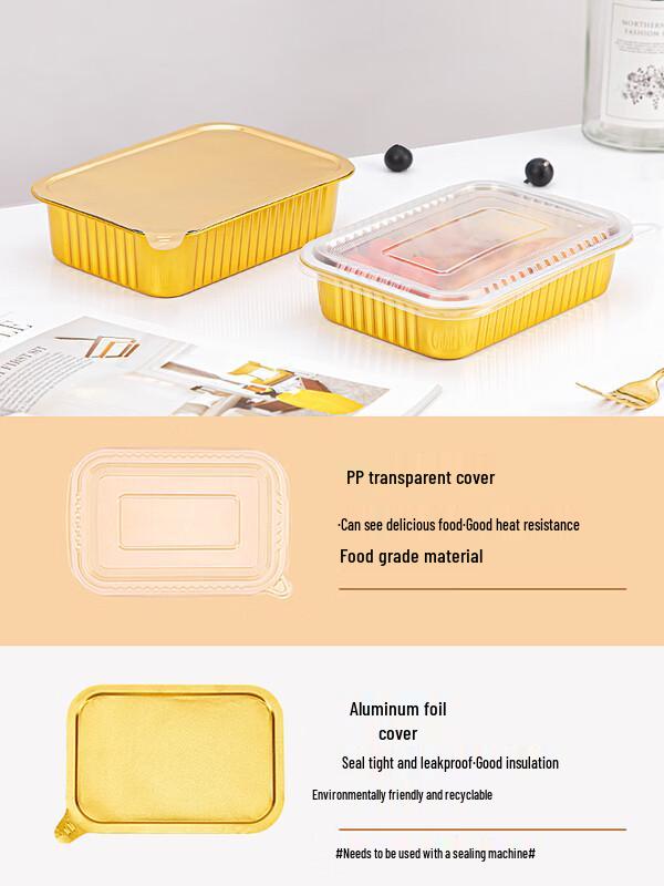 ShiXun Commercial Aluminum Foil Containers with Lids