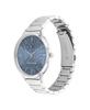 Tommy Hilfiger Silicone SAMANTHA Women's Watch, Silver/Blue,