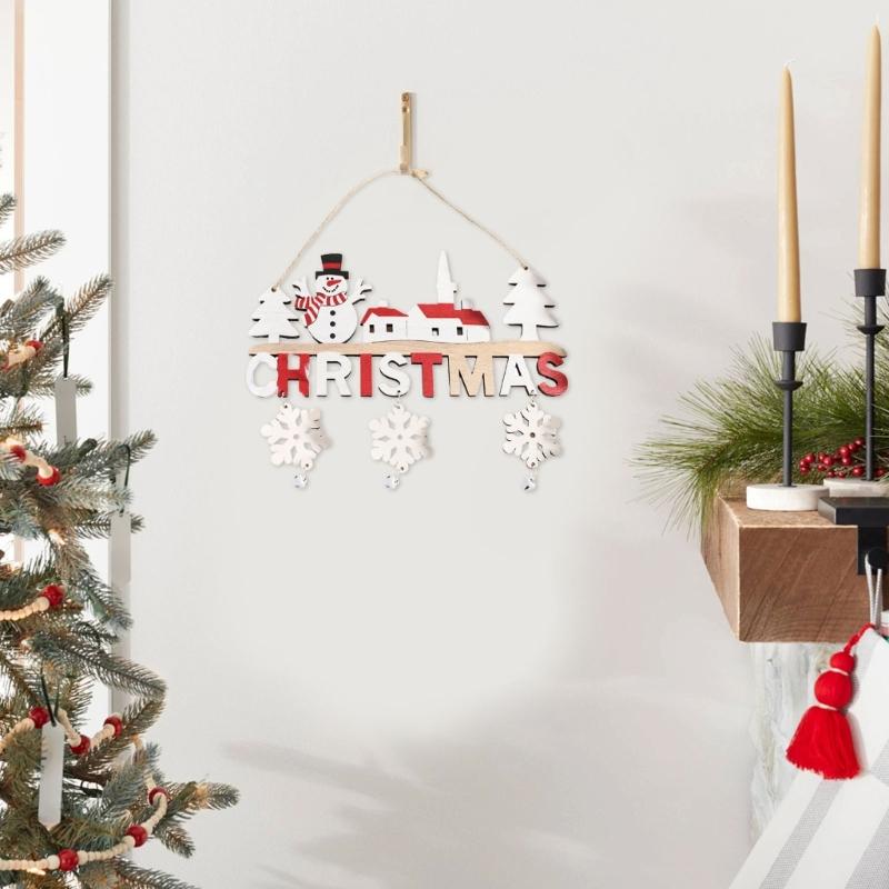 Multipurpose Sturdy Wood Glittered Christmas Baubles Shatterproof Tree Decorations Home Accessory Decoration