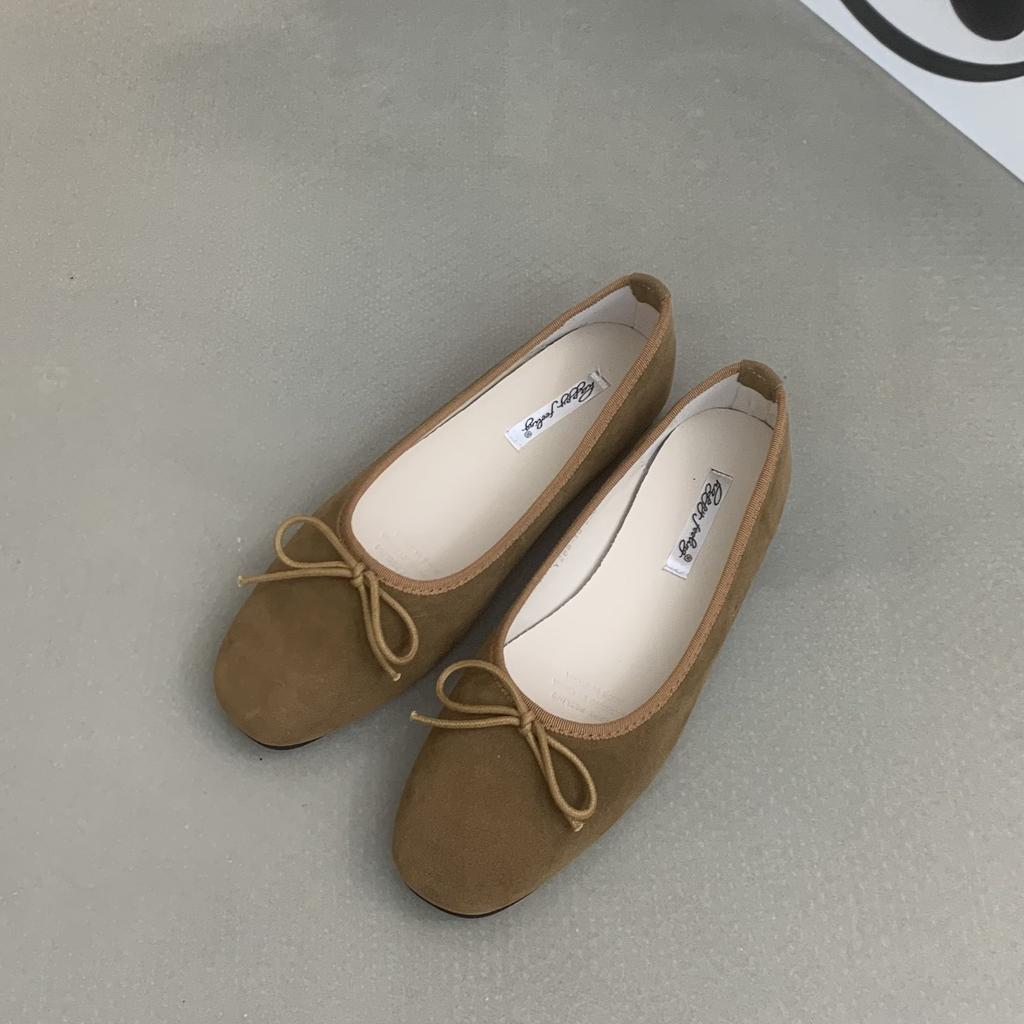 Fashion Bailamos 2025 Spring Women Flat Shoes Flat Soft Heel Casual Ballet Shoes  Fashion Round Toe Shallow Slip On Ballerinas Shoes