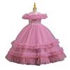 Girls' Puffy Princess Dress – Flower Girl & Piano Performance Formal Wear