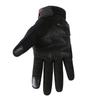 Carbon Fiber Motorcycle Gloves, Spring Summer Touchscreen Riding Gear with Protective Shell Breathable Unisex Crash-Resistant