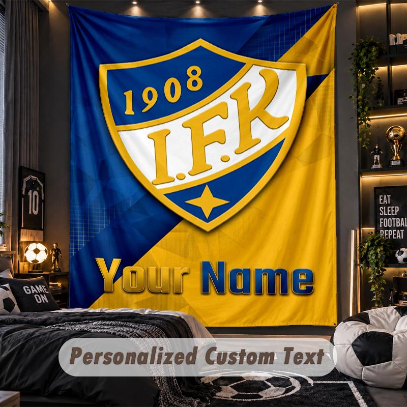 Tapestryifk göteborg Benutzerdefinierter Name Text Personalisierte Wandbehang Tapisserie Heimwanddekoration