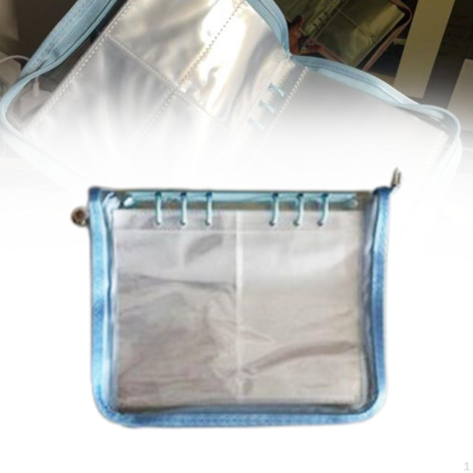 

Органайзер для ювелирных изделий, дорожный футляр для сережек, прозрачная книга для хранения сережек, синий