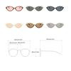 Vintage Oval Sunglasses Women Fashion Small Frame Round Eyewear for Sexy Ladies