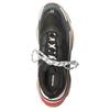 Balenciaga Womens Triple S Sneaker Black Red 524037W09OM11000