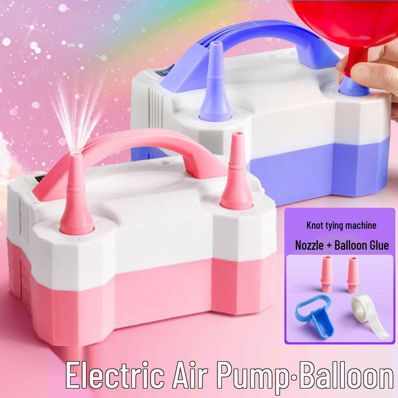 Automatic Electric Balloon Inflator Pump - Dual Mode: Manual & Electronic - Free Shipping