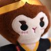 Lovely Black Wukong Plush Monkey Toy 15cm Perfect For Gifts And Journey To The West Fans