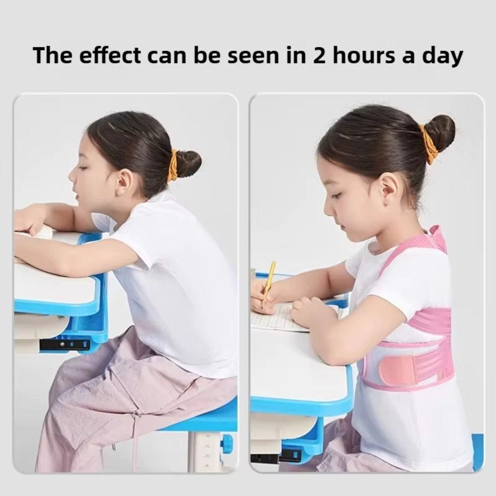 Full Back Back Posture Corrector Polyester Back Brace Posture Corrector Back Straightener  Office