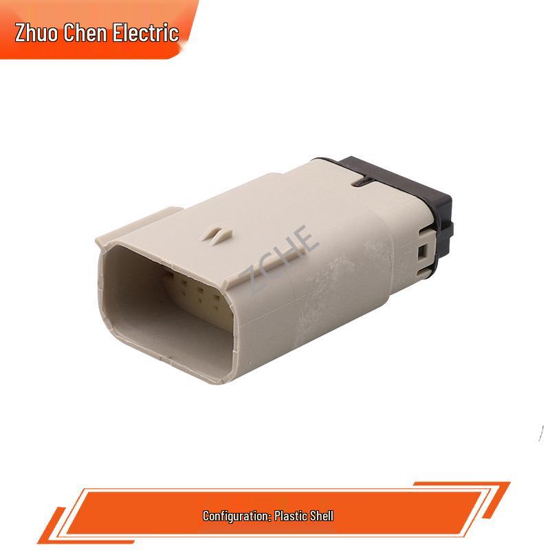 12-poliger grauer Automobil-Kabelbaumstecker 33482-1261/33472-1259