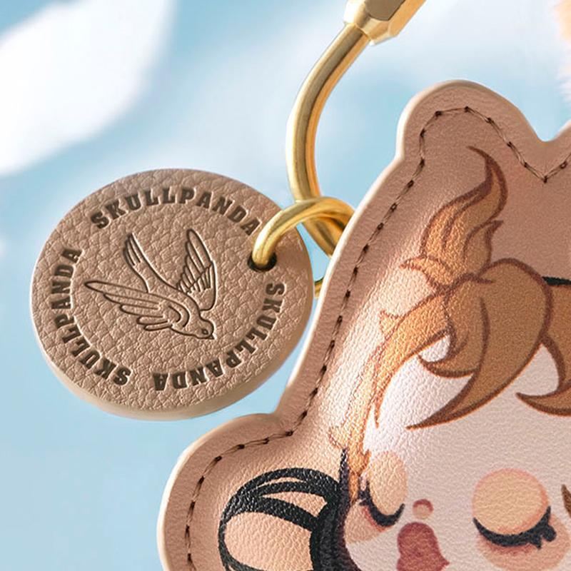 New POP MART SKULLPANDA Pop Mart IP Collection Of Plush Keychains Trend Based Products 11cm PPMT-2402-0025