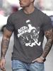 "Beer & Bourbon" Print T-shirt