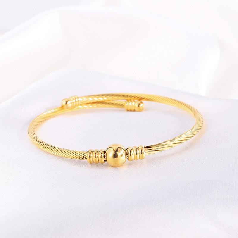 Starry Sky Full Diamond Titanium Steel Bracelet – Versatile, No-Fade Silver Women's Fashion Accessory