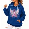Women's Fashion Hoodie Loose Fit Printed Casual Sweatshirt Top