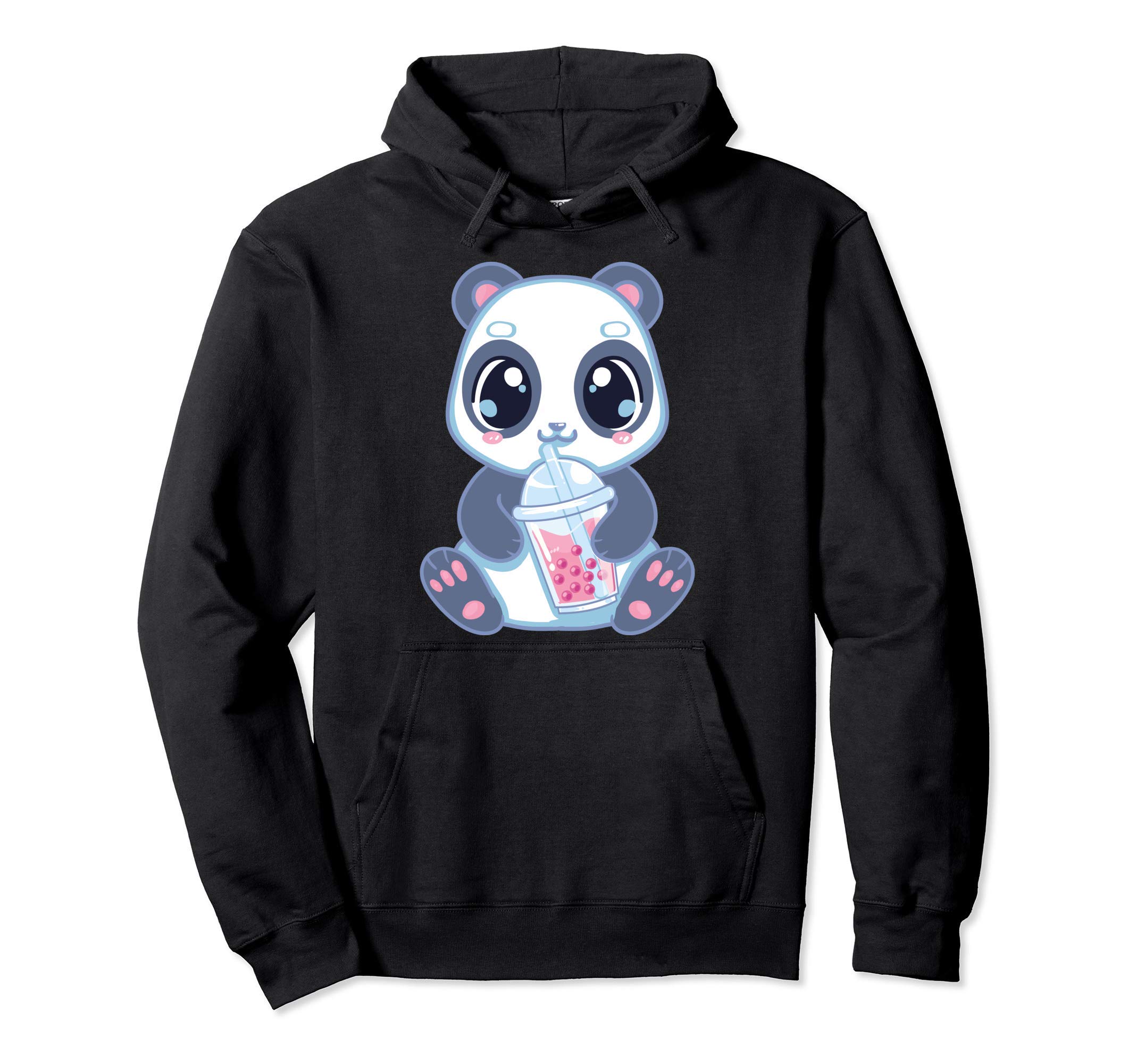 

Cute Panda Boba Bubble Tea Panda Bear Boba Drink Hoodie