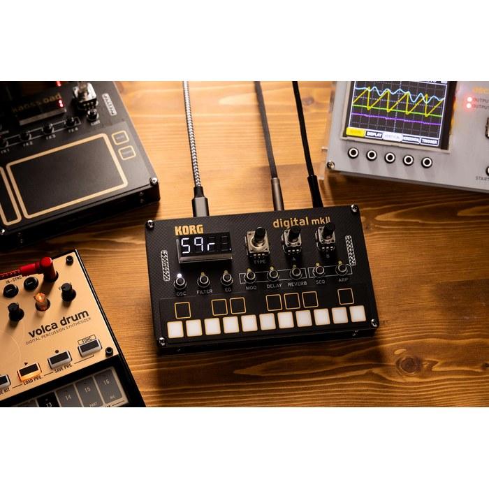 KORG NTS-1 Digital Kit mkII Programmable Synthesizer Kit - Black