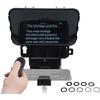 Teleprompter - Desview - T3 - Portable - Black - Clip Holder for Smartphone