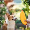 Nuovo Giocattolo per Animali - Giocattolo in Plastica Realistico Sovradimensionato Hot Dog Burger con Funzione Sonora per la Dentizione e l'Intrattenimento per Cani di Taglia Grande.