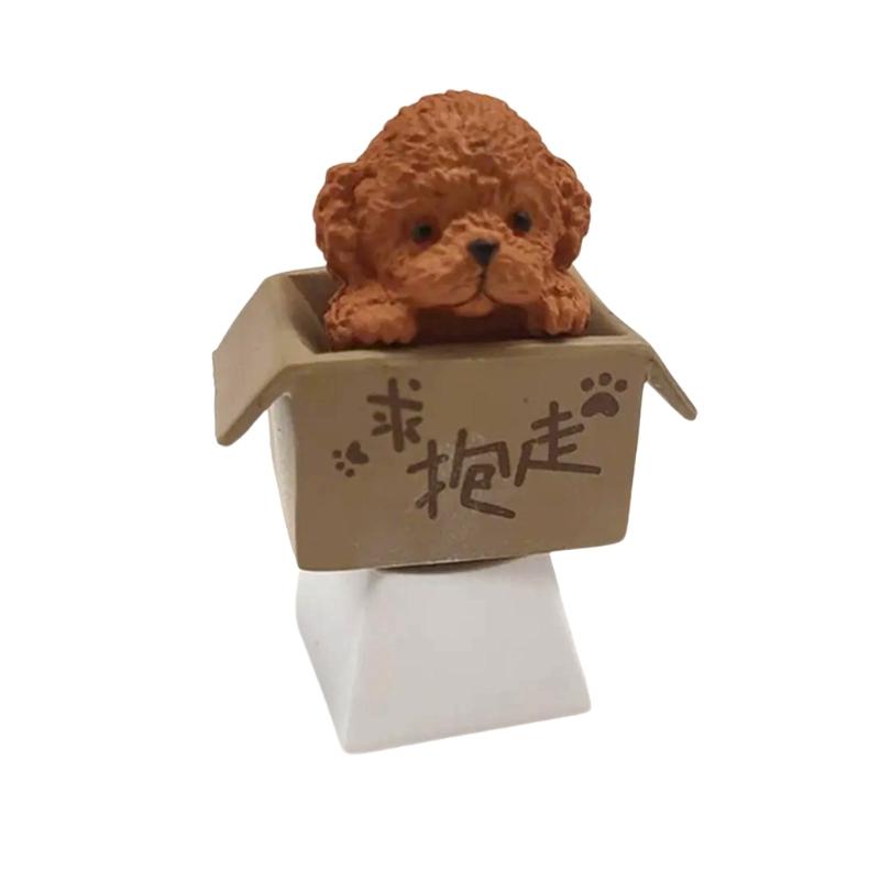 Animal Themed Keycap Puppy Design For Crossed Switches Mechanical Keyboards Office Gaming Keycaps Replacement 1PC жёлтый