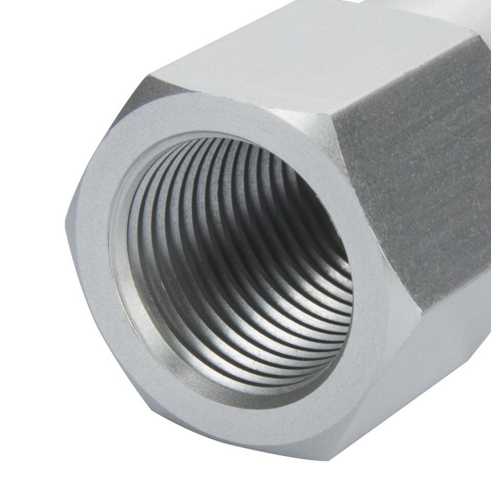 Aluminum Hydraulic Sensor Adapter for Automotive Cooling Water Temperature with Precise M12x15 Thread and 3/8 NPT Thread