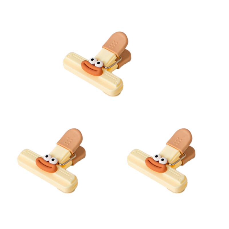 Креативная клипса для пакетов с едой пластиковая клипса для запечатывания кухонный инструмент для хранения клипса для пакетов со снеками для холодильника декоративная маленькая клипса для домашнего использования 1500₽