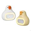 Cartoon Digital Alarm Clock Rechargeable 5Mins Snooze 12/24 Settings Kids Wake up Sleep