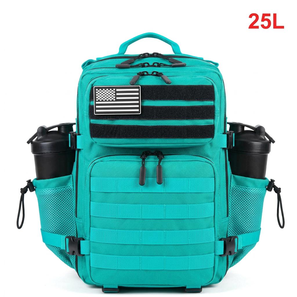 25L Tactical Backpack for Women Outdoor Travel Hiking Bug Out Bag Weekend Exercise Athletics Gym Rucksack with Dual Cup Holder