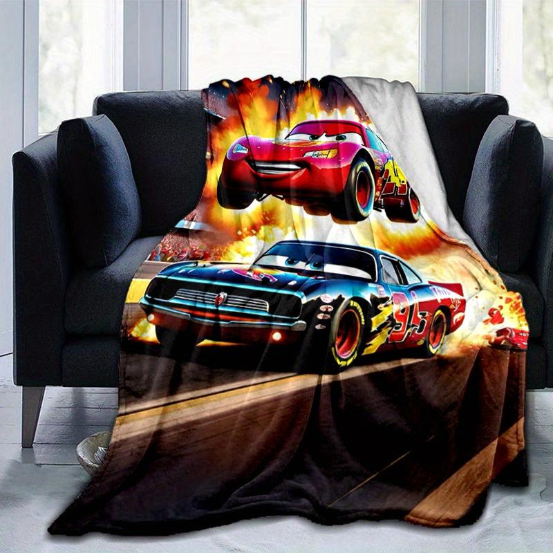 1pc. Lightning McQueen Racing Car Blanket - Perfect for Home, Office, Outdoor Use, Gift Idea, Suitable for All Seasonsz0417209