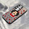 Cartoon Cute M-Mafalda Phone Case For Samsung Galaxy S25 Edge S24 S23 S22 S21 S20 Ultra Funda Silicone Silver Cover