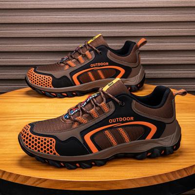 2024 Wanderschuhe Herren Mesh Sneakers Atmungsaktive Mode Bergschuhe Herren Wanderschuhe Arbeitsschuhe Outdoor Trekking