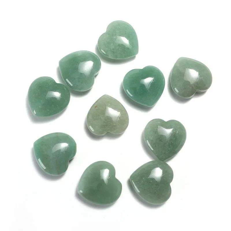 10/30/50 PEZZI Forma di Cuore AMORE 20MM Cristallo Naturale Ametista Agata Minerale Irregolare Pietra Curativa Ghiaia Decorazione per la Casa