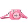 Custodia protettiva per fotocamera Borsa per fotocamera istantanea in PU su misura con cinturino per Fujifilm Instax Mini 9/8/8+/8s