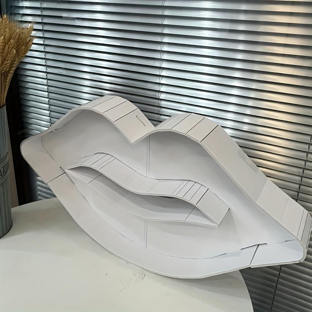 1 Stück 73cm Sexy Lippen DIY Rahmen KT Board Valentinstag Hochzeit,Jubiläumsparty Dekoration Liebhaber Geschenk Ohne Ballons