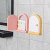 Enchanting Cute Door Shape Wall Outlet Guard Baby and Pet Safe Self Adhesive Light Switches Shield Wood Cover Plate