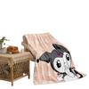 Kuromi Cartoon Series Double Sided Flannel 3D Digital Printing Blanket Blanket