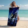 1pc Titanic1 Beach Towel, Comfortable and Thick, and Swimming/Bath/Picnic/Camping Towel, Suitable for Seaside Beaches