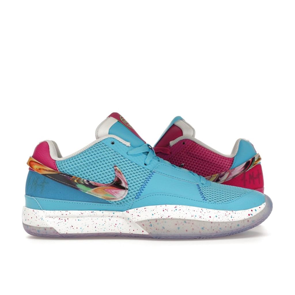 Nike Ja 1 EYBL - Blue Fuchsia Mismatch Men Sneakers Multi-Color FN5182-900