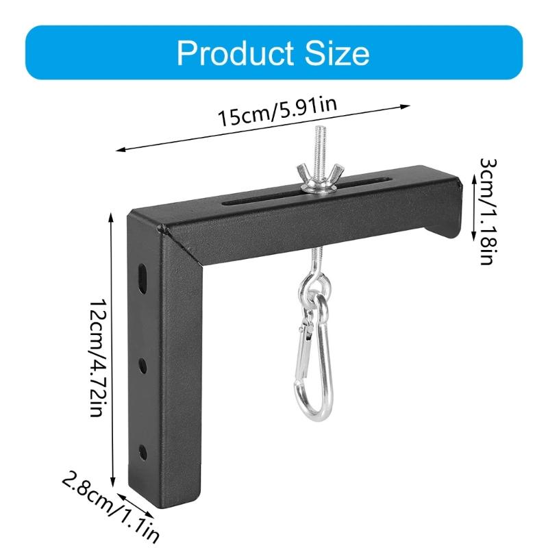 Universal Projectors Screen Wall Mounted Bracket Set L Bracket Style Hooks for Home Movie Screen Hanging