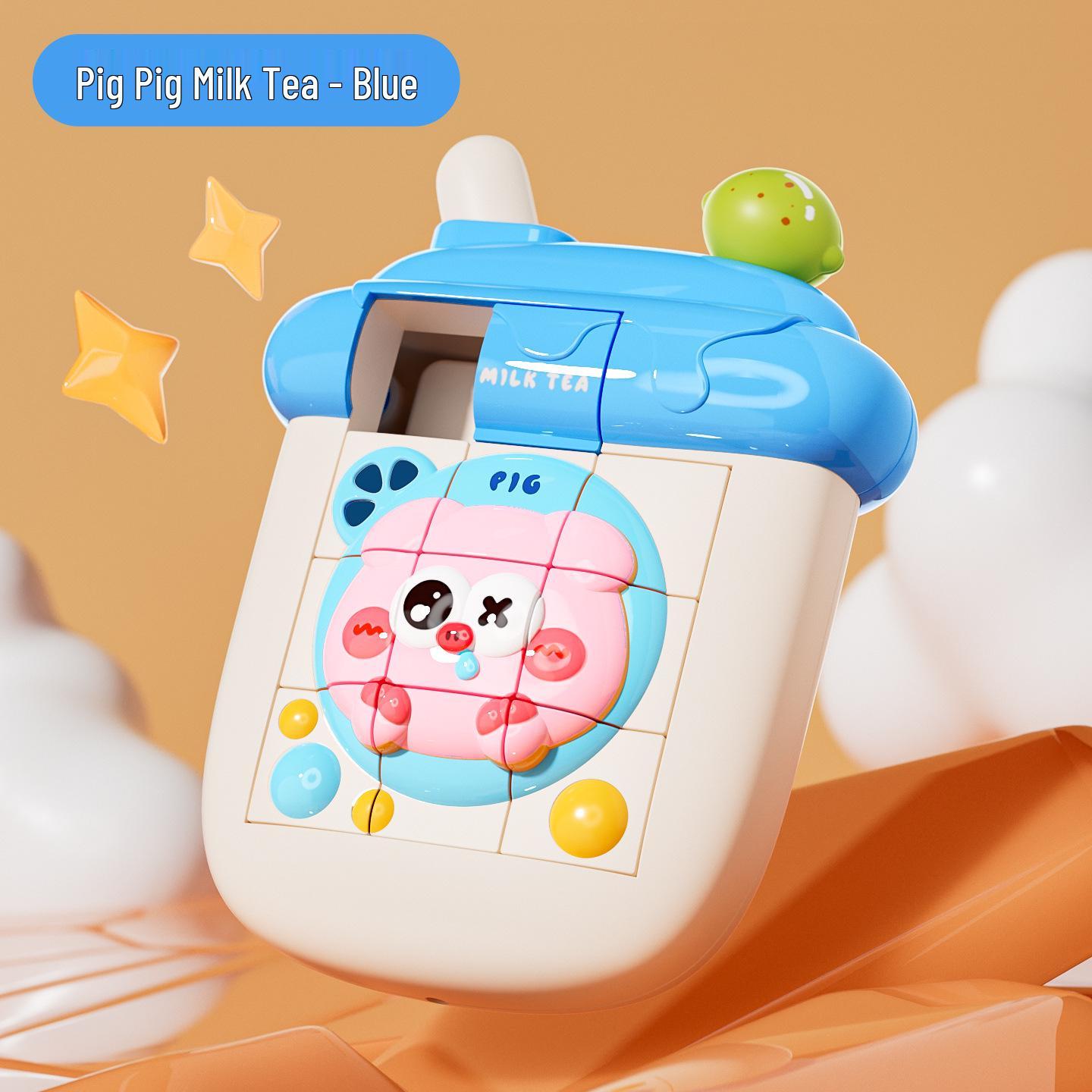 

3D Cartoon Animal Sliding Jigsaw Puzzle: Educational Toy for Children s Thinking Training