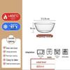 Flavinmci Transparent High Borosilicate Glass Salad & Mixing Bowl